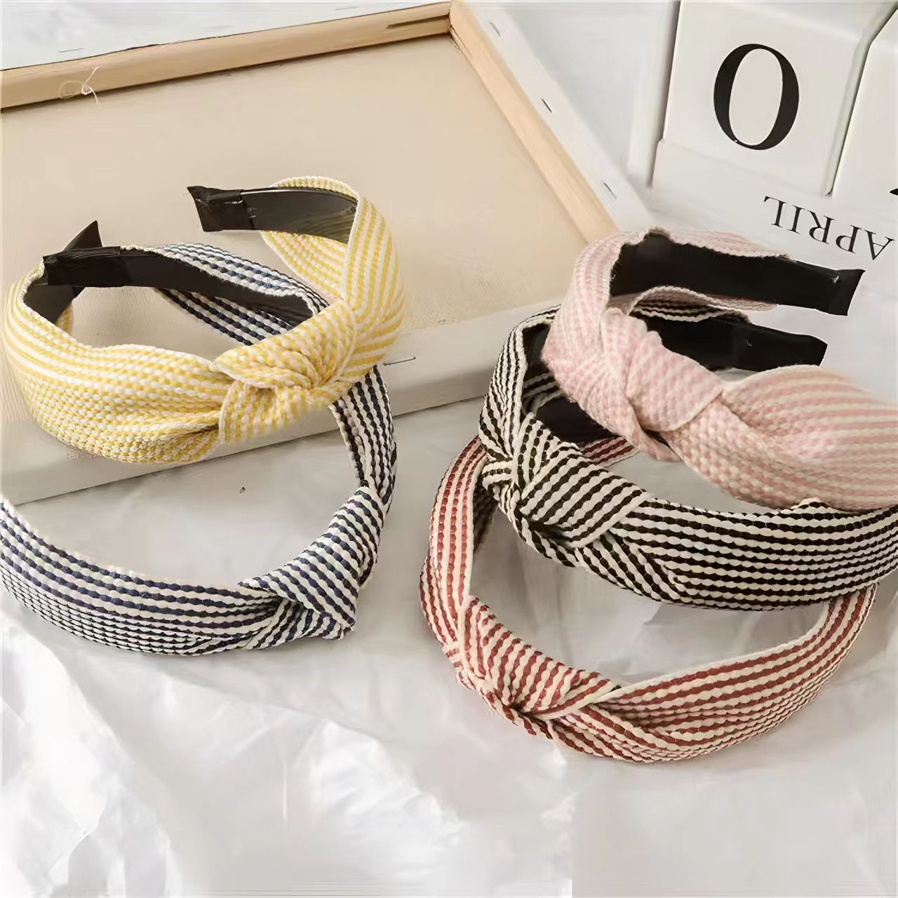 Szeroka opaska do włosów w sza – Headband Summer Knit recenzja i cena