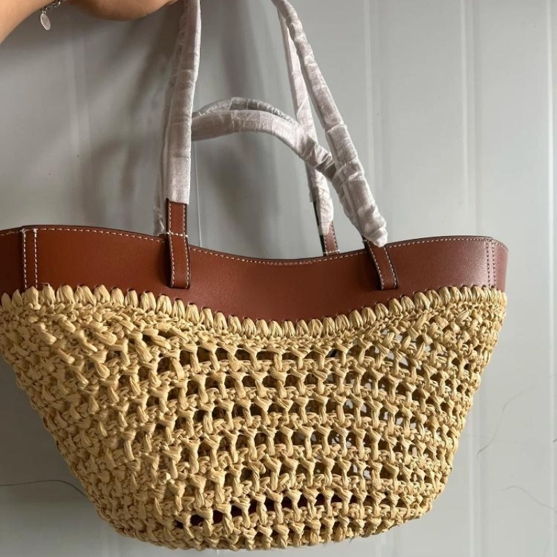 Markowa ażurowa torba plażowa  – Crochet Bag Raffia recenzja i cena
