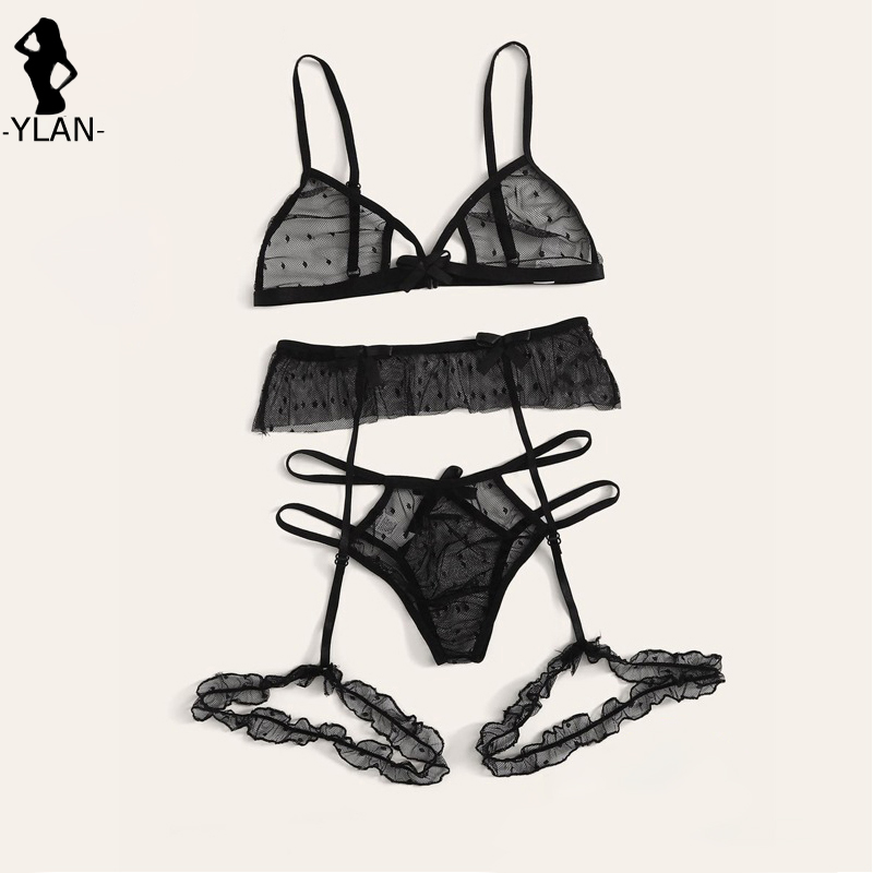 Zestaw bielizny damskiej: seks – Bralette Triangle Set recenzja i cena
