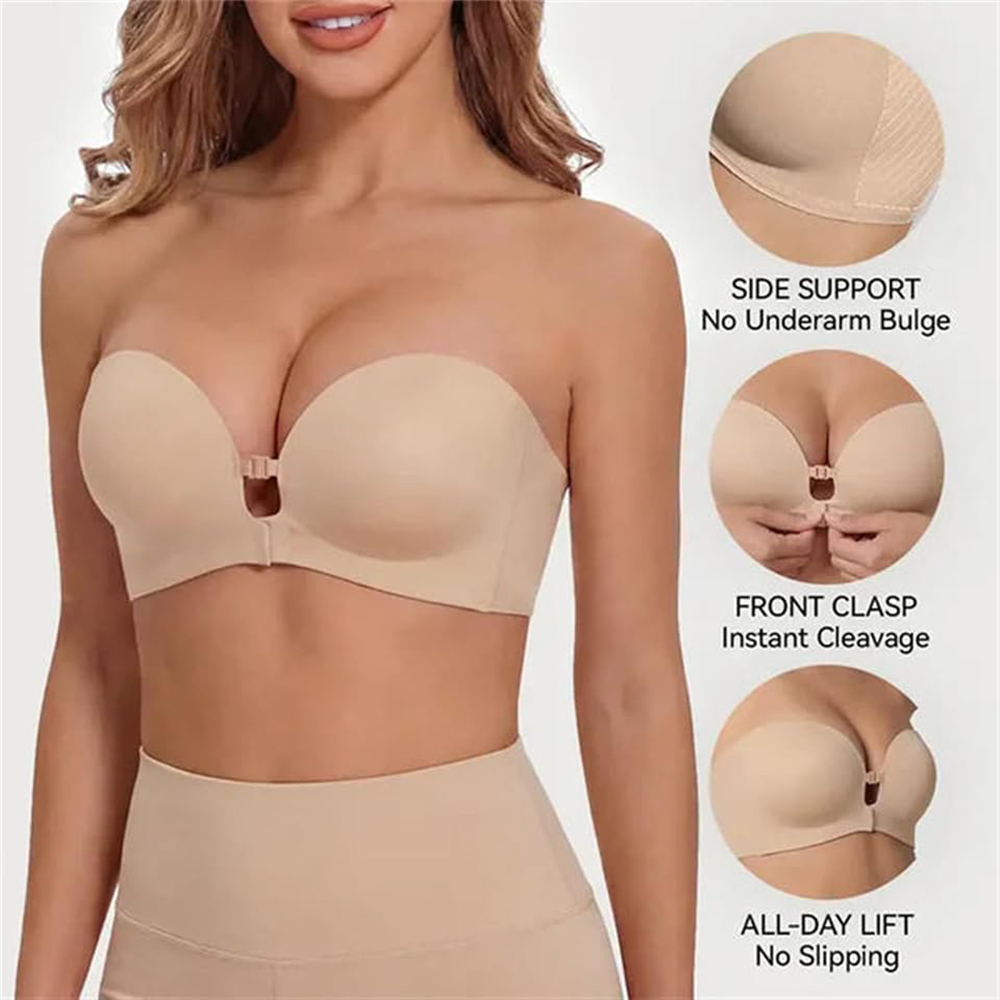 Biustonosz bez ramiączek z zap – Bralette Triangle Set recenzja i cena