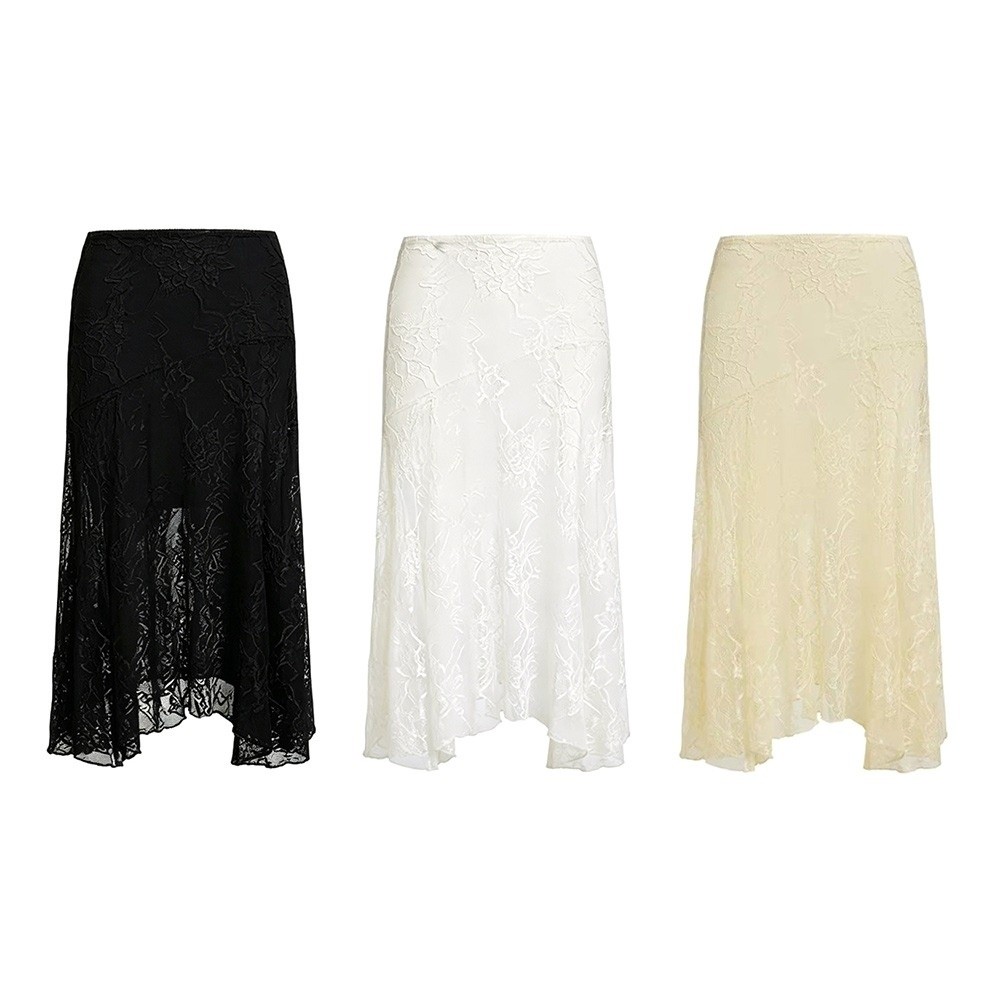 Sukienka plażowa z koronką w j – Midi Skirt Floral recenzja i cena