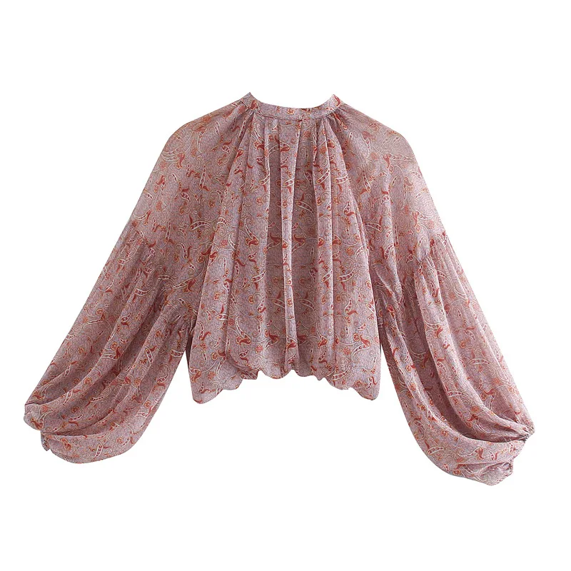 TEELYNN buff z długim rękawem  – Romper Floral Print recenzja i cena