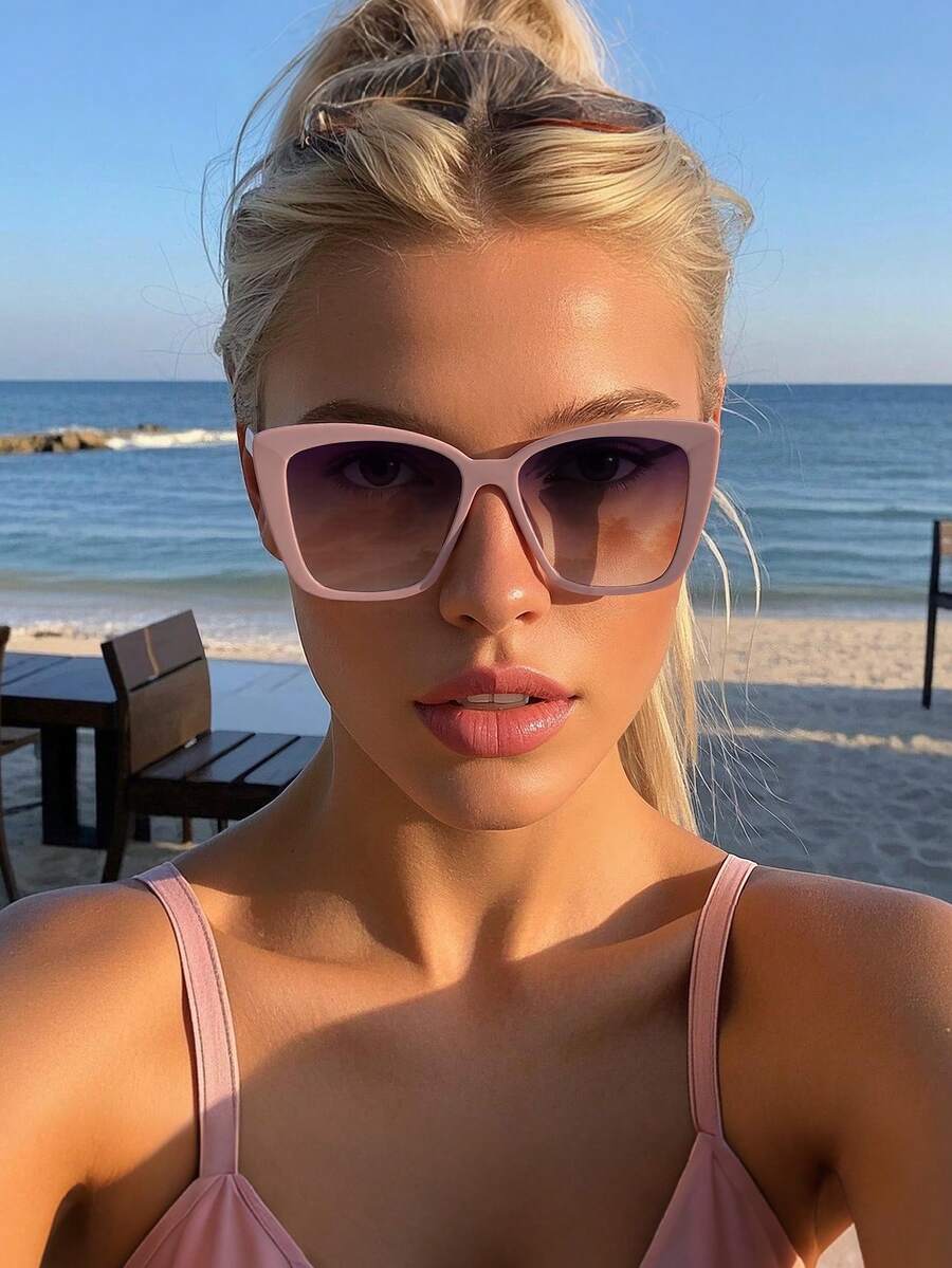 1 para plastikowych okularów w – Sunglasses Cat Eye recenzja i cena