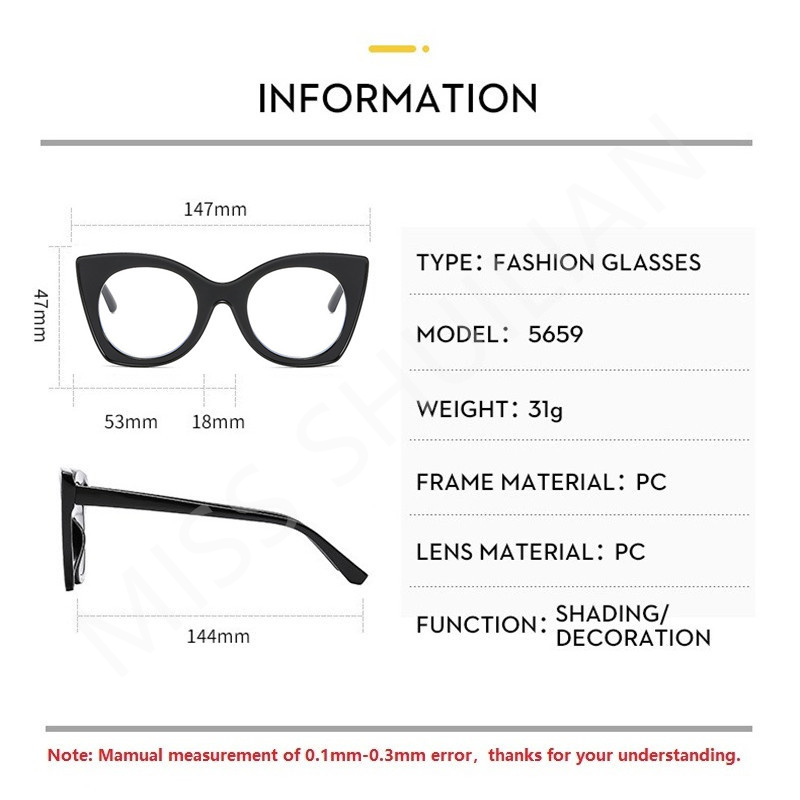 Nowe modne okulary damskie, tr – Sunglasses Cat Eye recenzja i cena