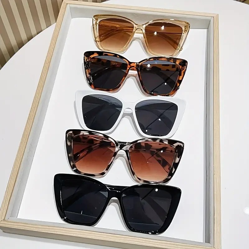 5 szt. Damskie okulary przeciw – Sunglasses Cat Eye recenzja i cena